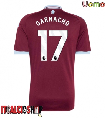 Aston Villa Alejandro Garnacho #17 Prima Maglia 2026-27 Manica Corta